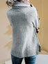 Damen Oversized Winterpullover mit Rollkragen – Langärmlig Pullover